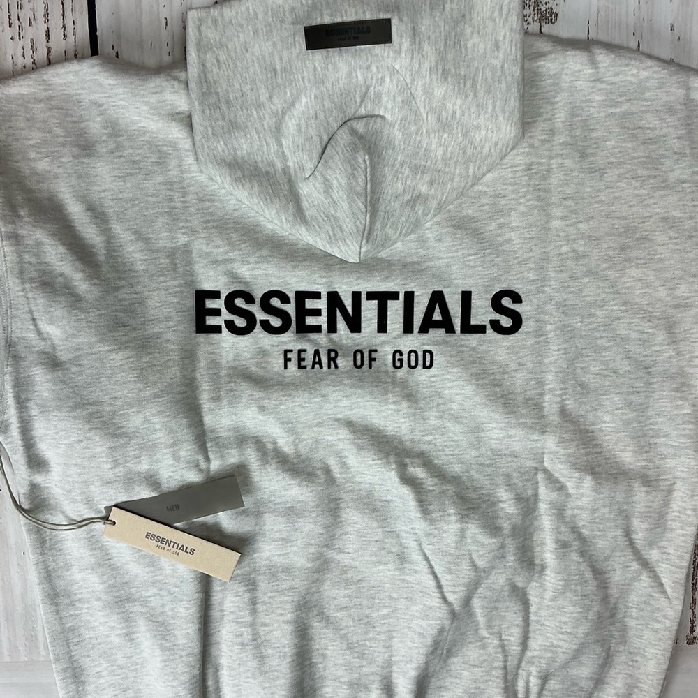 NWT Essentials Light Oatmeal Hoodie
